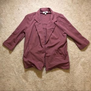 Charlotte Russe Soft Knit Blazer